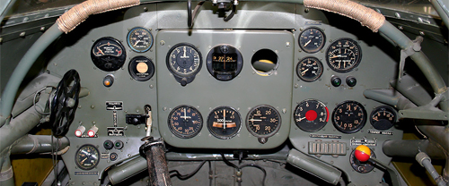 yak-15-2 Yak 15 - cockpit