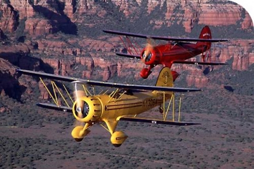 waco biplane